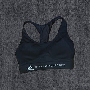 Stella McCartney Adidas sports bra black